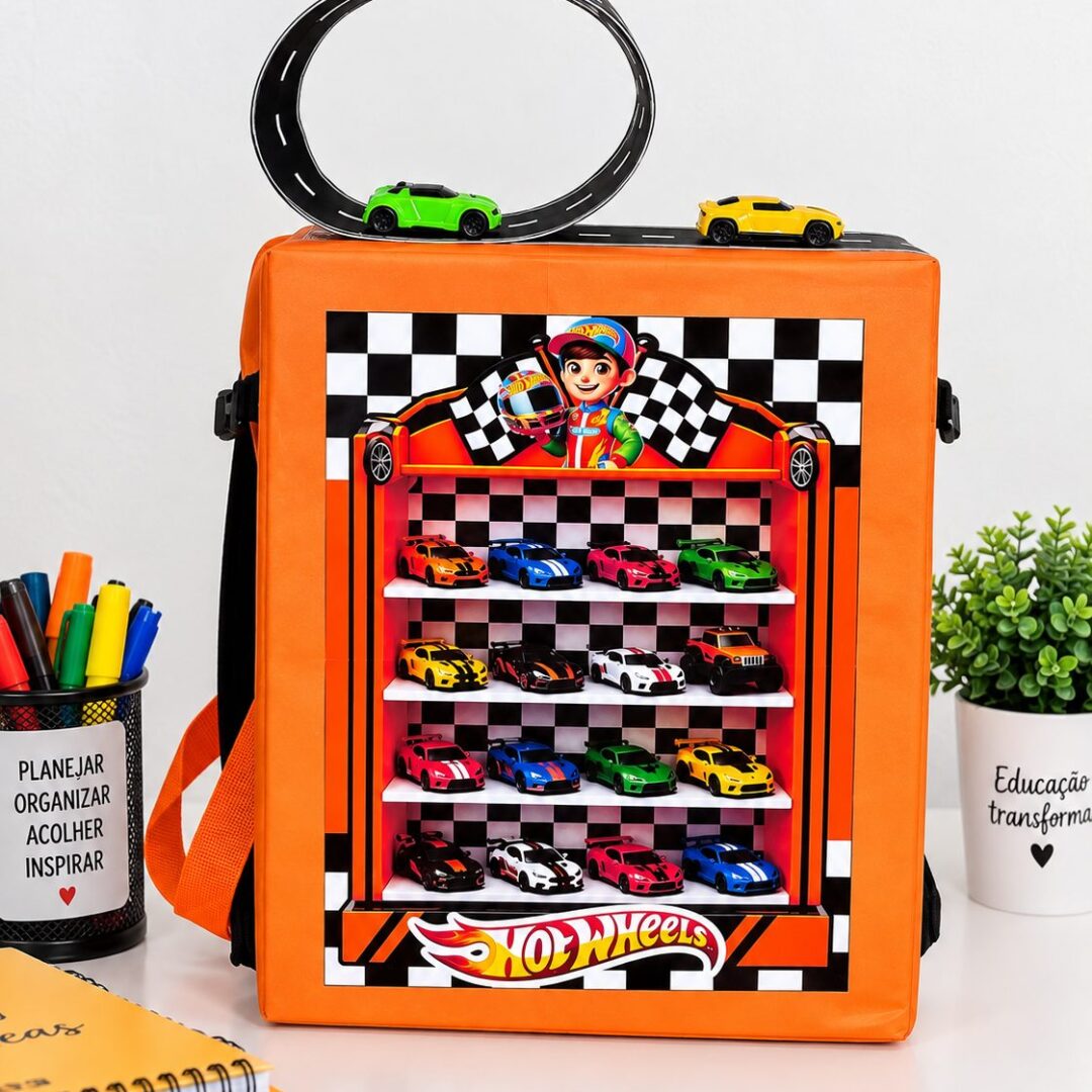 Mochila Hot Wheels