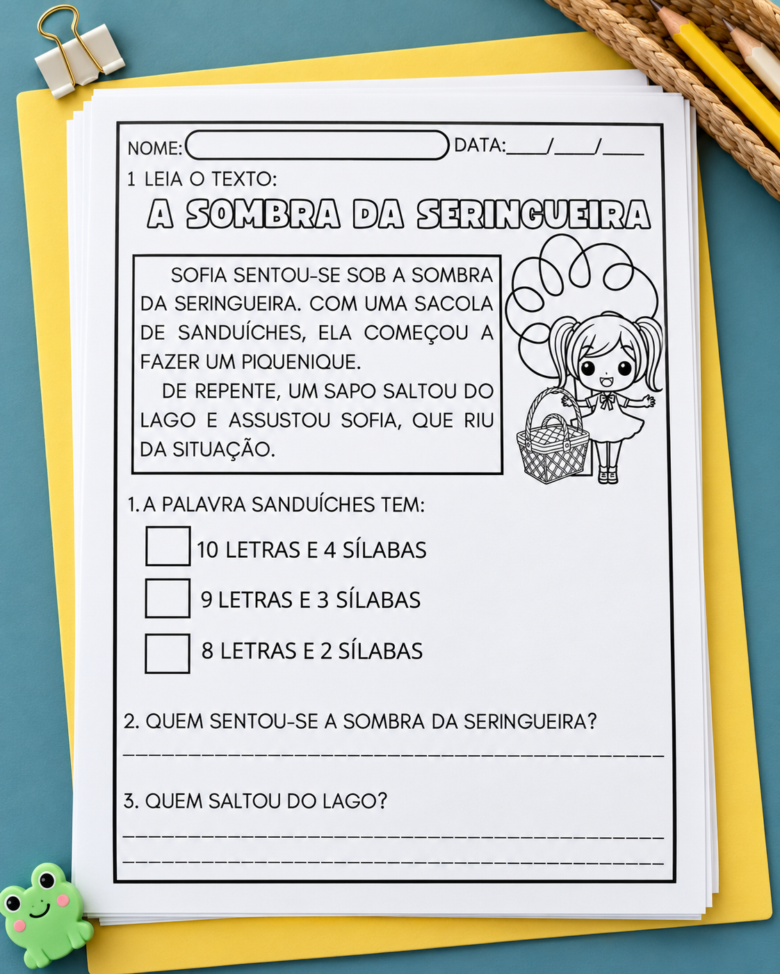 Caderno Compreensão Leitora